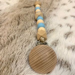 Silicone Beaded Paci Clip